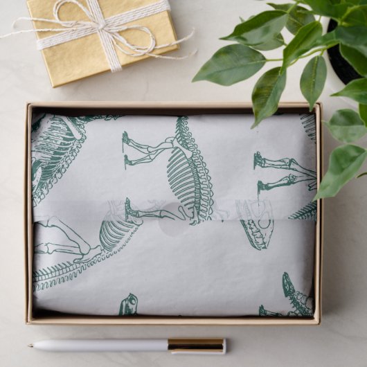 Dinosaurier-Seidenpapier Seidenpapier (Geschenk)