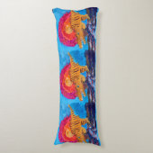 Dinosaurier Seitenschläferkissen (Vorderseite Vertikal)