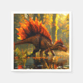 Dinosaurier Serviette (Vorderseite)