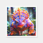 Dinosaurier Serviette (Vorderseite)