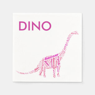 Dinosaurier Serviette