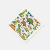 Dinosaurier Serviette (Ecke)