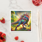 Dinosaurier Serviette (Beispiel)