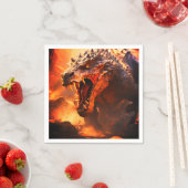 Dinosaurier Serviette (Beispiel)