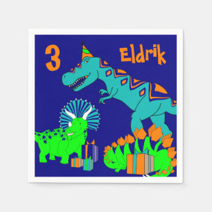 Dinosaurier Serviette