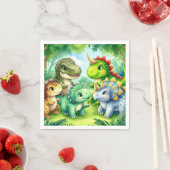 Dinosaurier Serviette (Beispiel)
