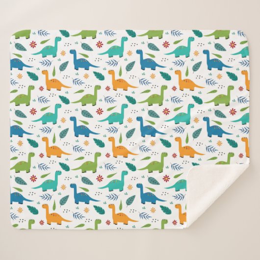 Dinosaurier! Sherpadecke (Vorderseite (Horizontal))