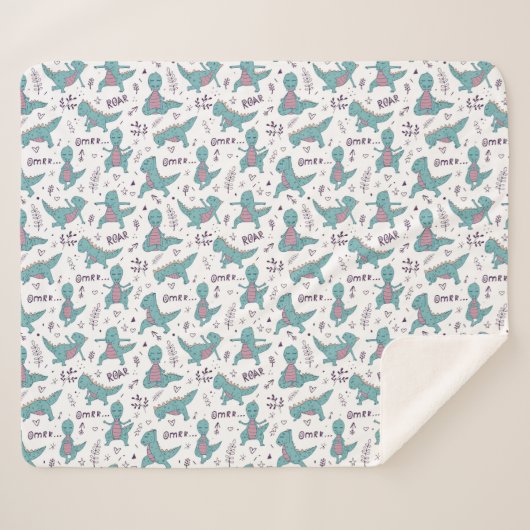 Dinosaurier! Sherpadecke (Vorderseite (Horizontal))