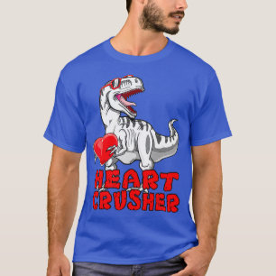 Dinosaurier Shirt Valentinstag Heart Crusher T