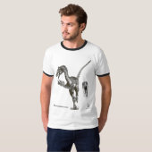 Dinosaurier-ShirtStenonychosaurus Troodon Greg T-Shirt (Vorne ganz)