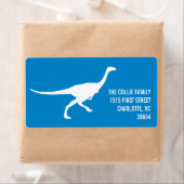 Dinosaurier-Silhouette - Farbadressenkennzeichen (Insitu)