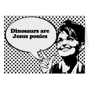 Dinosaurier sind Jesus-Ponys