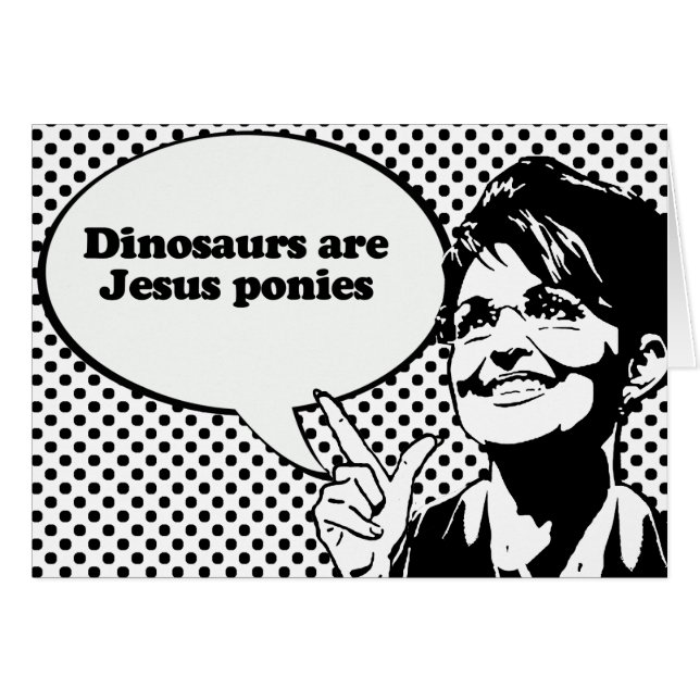 Dinosaurier sind Jesus-Ponys (Vorderseite (Horizontal))