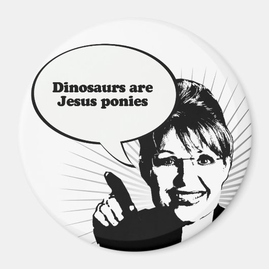 Dinosaurier sind Jesus-Ponys Magnet (Vorne)