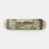 Dinosaurier Skateboard (Horizontal)