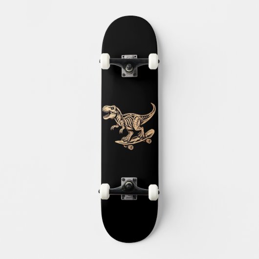 Dinosaurier Skateboard (Vorderseite)