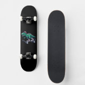 Dinosaurier Skateboard (Vorderseite)