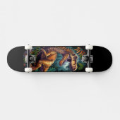 Dinosaurier Skateboard (Horizontal)