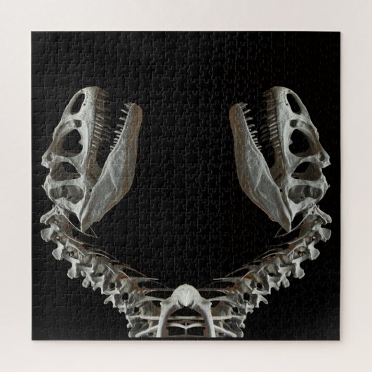 Dinosaurier Skeleton Jigsaw Puzzle,676 Stk. Puzzle (Vertikal)