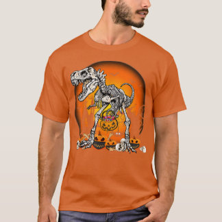 Dinosaurier Skeleton T sind mit MondHalloween R Be T-Shirt