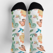 Dinosaurier Socken (Oben)