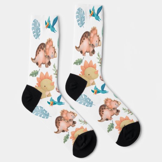 Dinosaurier Socken (Rechts)