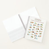 Dinosaurier (Spanisch) Notizblock (Innenseite)