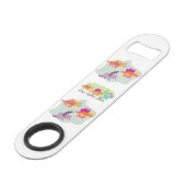 Dinosaurier Speed Flaschenöffner (Rückseite Schrägansicht)