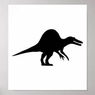 Dinosaurier Spinosaurus Poster
