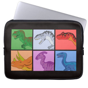 Dinosaurier Squares Laptopschutzhülle