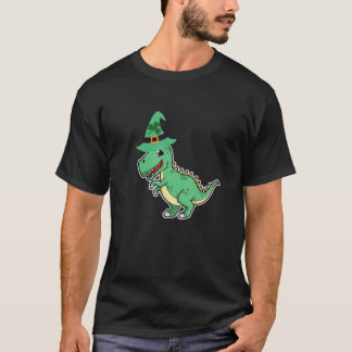 Dinosaurier St Patricks Day Boys Kids Kinderkind I T-Shirt