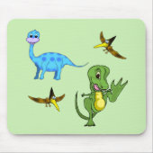 Dinosaurier Standard Mousepad (Vorne)