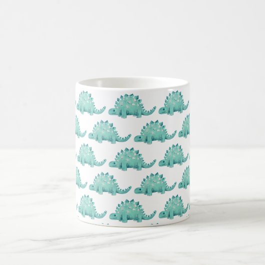Dinosaurier Stegosaurus Kinder Tier Kaffeetasse (Mittel)