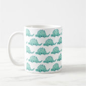 Dinosaurier Stegosaurus Kinder Tier Kaffeetasse (Links)
