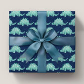 Dinosaurier Stegosaurus Kindergeburtstag Geschenkpapier Set