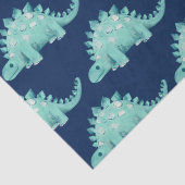 Dinosaurier Stegosaurus Kindergeburtstag Seidenpapier (Detail)