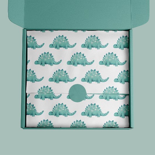 Dinosaurier Stegosaurus Kindergeburtstag Seidenpapier