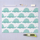 Dinosaurier Stegosaurus Kindergeburtstag Seidenpapier (Handwerk)