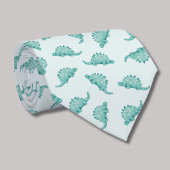 Dinosaurier-Stegosaurus-Muster Krawatte