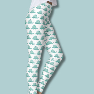 Dinosaurier Stegosaurus Muster Leggings
