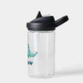 Dinosaurier Stegosaurus Name Kids Trinkflasche (Links)