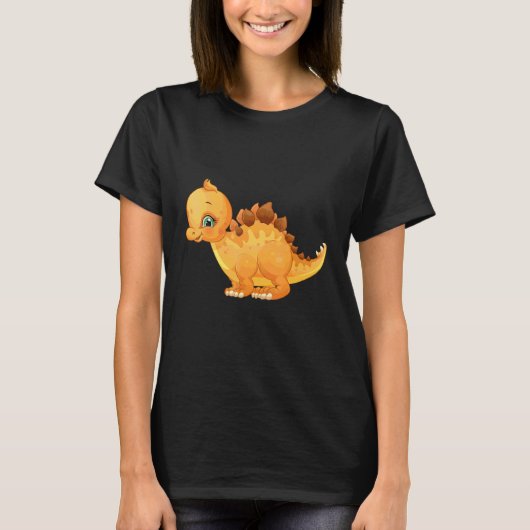 Dinosaurier  Stegosaurus  T-Shirt (Vorderseite)