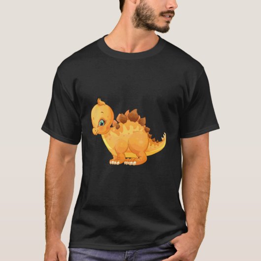 Dinosaurier Stegosaurus  T-Shirt (Vorderseite)