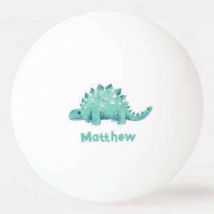 Dinosaurier Stegosaurus Vorname Tischtennisball