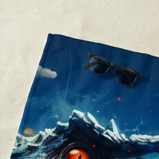 Dinosaurier Strandtuch (Beispiel)