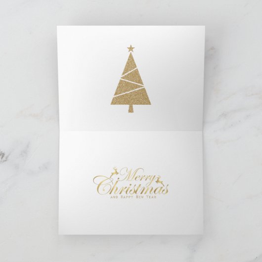 Dinosaurier Stricken Frohe Weihnachten Karte (Innenseite)