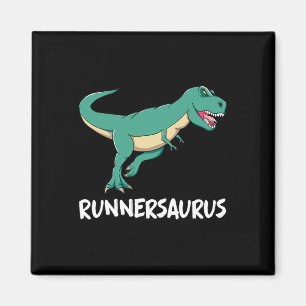 Dinosaurier T-Rex Dino Lustige Übung Cardio Laufen Magnet