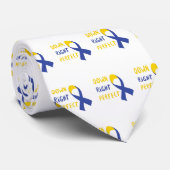 Dinosaurier T-Rex Down-Syndrom ist nicht Krawatte (Gerollt)