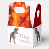 Dinosaurier T Rex Fire Jurassic World Geschenkschachtel (Geöffnet)