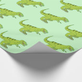 Dinosaurier: T-Rex Geschenkpapier (Ecke)